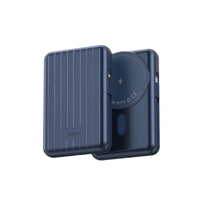 Wiwu PP03 Taşınabilir Wireless Şarj ve PD Hızlı Şarj Özellikli Powerbank 15W 10000mAh Wiwu PP03 Taşınabilir Wireless Şarj ve PD Hızlı Şarj Özellikli Powerbank 15W 10000mAh