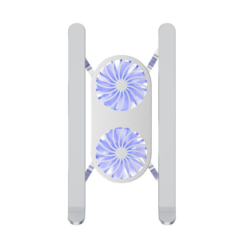 Bal-z Wiwu S400 Pro Çift Fanlı Işıklı Katlanabilir Ayarlanabilir Laptop Standı 5W 3000RPM