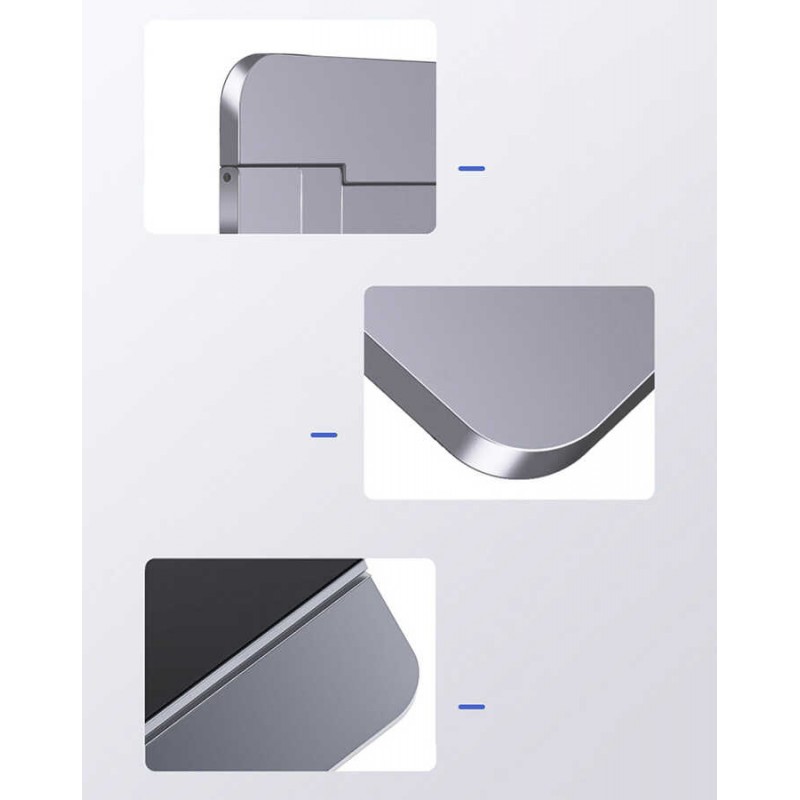 Bal-z Wiwu S900 Yıkanabilir Yapıştırıcılı Mini Laptop Standı 2 Farklı Yükseklik Ayarı 11-17 inc Uyumlu