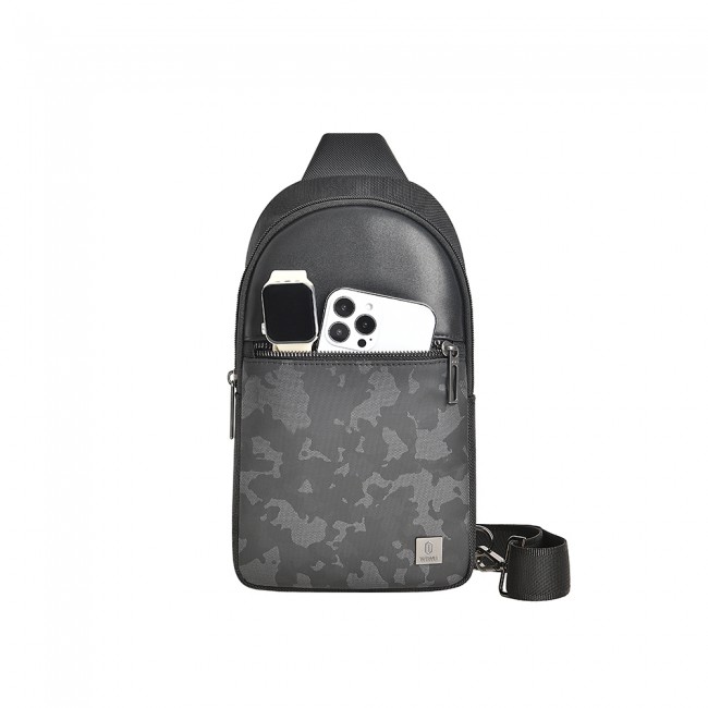 Wiwu Salem Serisi Crossbody Su Geçirmez Polyester Kumaş Omuz Askılı Çapraz Vücut Çantası Wiwu Salem Serisi Crossbody Su Geçirmez Polyester Kumaş Omuz Askılı Çapraz Vücut Çantası