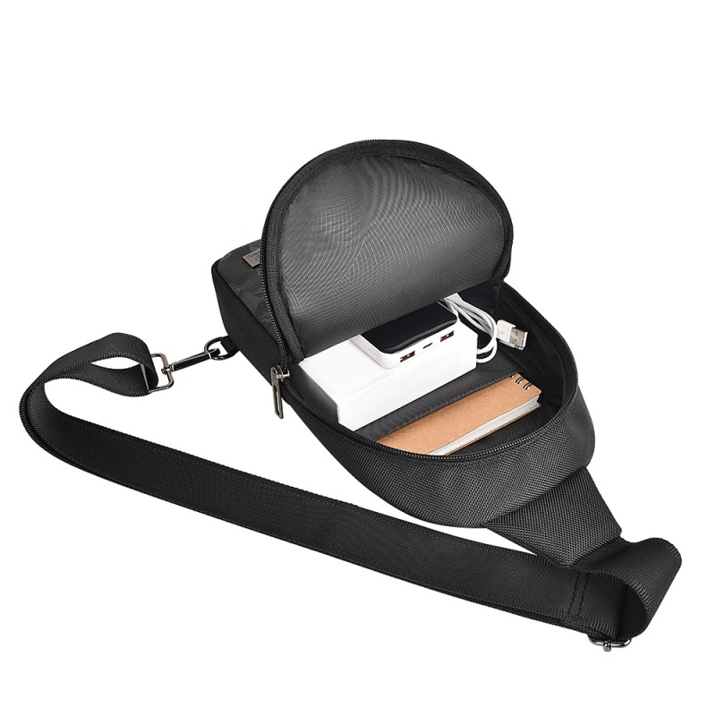 Bal-z Wiwu Salem Serisi Crossbody Su Geçirmez Polyester Kumaş Omuz Askılı Çapraz Vücut Çantası