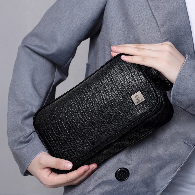 Bal-z Wiwu Salem Serisi Parmak İzi Kilitli Çok Fonksiyonlu Taşınabilir Mobil Aksesuar Çantası