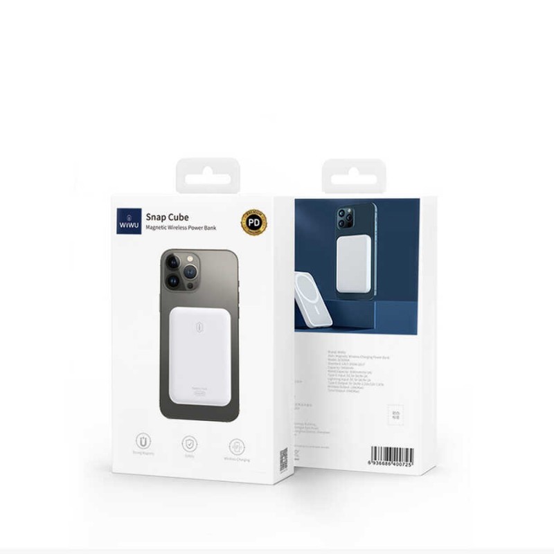 Bal-z Wiwu SC5000A M-safe Mıknatıslı Wireless Powerbank