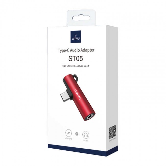 Wiwu ST05 Type-C Ses Adaptörü Wiwu ST05 Type-C Ses Adaptörü