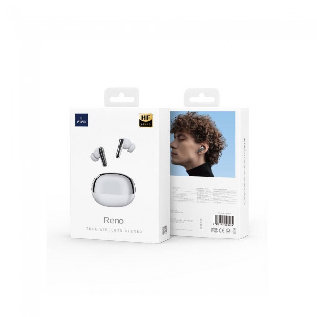 Wiwu T19 Reno Serisi TWS Kulak İçi Bluetooth v5.3 Kulaklık Wiwu T19 Reno Serisi TWS Kulak İçi Bluetooth v5.3 Kulaklık