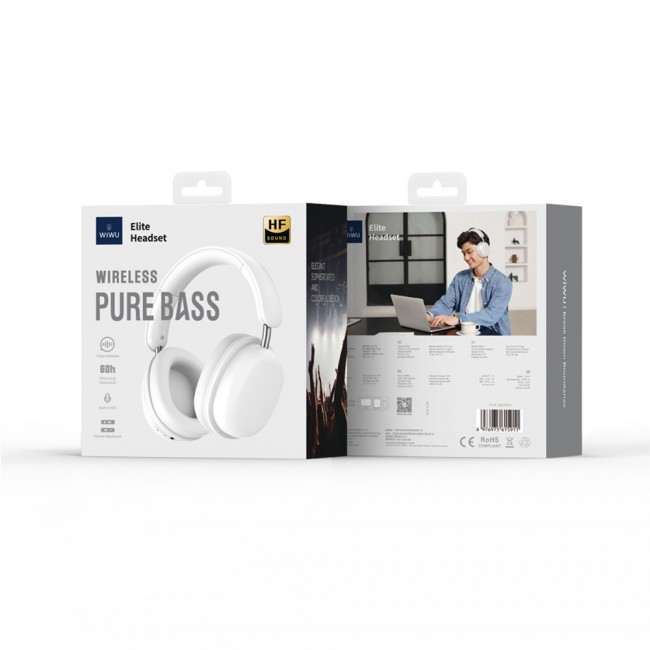Wiwu TD-05 Elite Serisi Ayarlanabilir Katlanabilir Pure Bass Hi-Fi Kulak Üstü Bluetooth v5.3 Kulaklık Wiwu TD-05 Elite Serisi Ayarlanabilir Katlanabilir Pure Bass Hi-Fi Kulak Üstü Bluetooth v5.3 Kulaklık