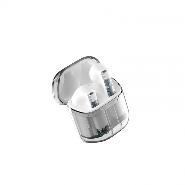 Wiwu TWS11 Şeffaf Tasarımlı Ghost Kulak İçi Bluetooth Kulaklık Wiwu TWS11 Şeffaf Tasarımlı Ghost Kulak İçi Bluetooth Kulaklık