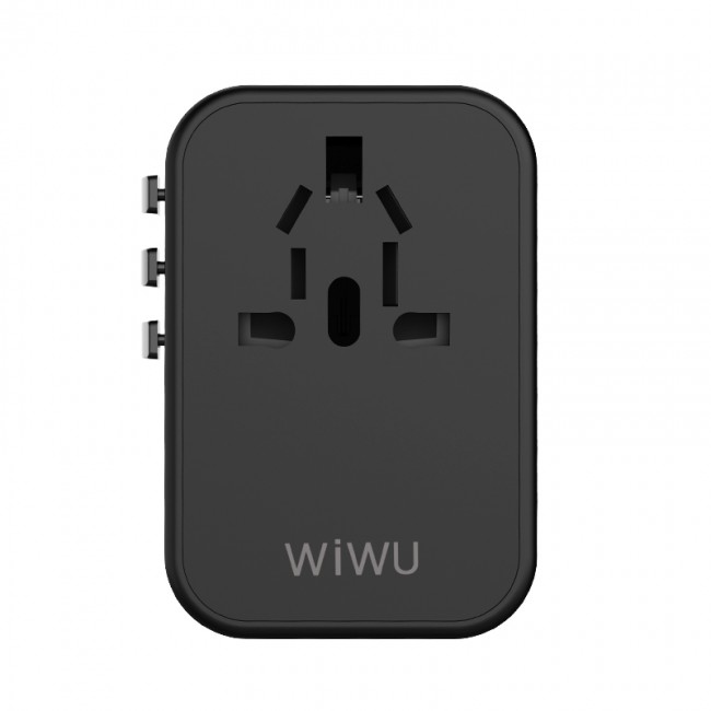 Wiwu UA-303 Çoklu Universal TR/US/UK/AUS/EU Uyumlu Şarj Adaptörü 33.5W Wiwu UA-303 Çoklu Universal TR/US/UK/AUS/EU Uyumlu Şarj Adaptörü 33.5W