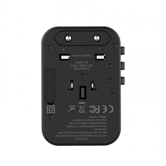Wiwu UA-303 Çoklu Universal TR/US/UK/AUS/EU Uyumlu Şarj Adaptörü 33.5W Wiwu UA-303 Çoklu Universal TR/US/UK/AUS/EU Uyumlu Şarj Adaptörü 33.5W