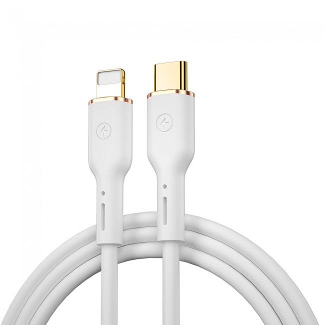 Wiwu Vigor YQ-01 Type-C to Lightning Esnek PD Data Kablo 27W 480Mbps 1.2M Wiwu Vigor YQ-01 Type-C to Lightning Esnek PD Data Kablo 27W 480Mbps 1.2M