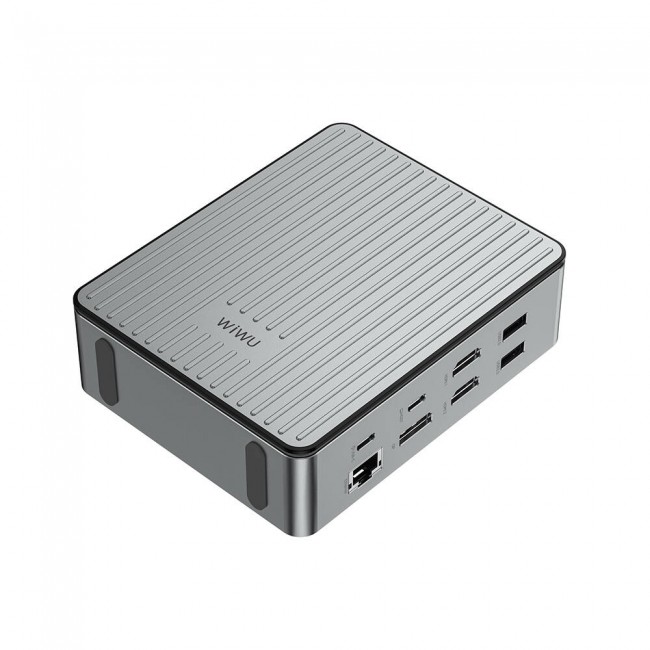 Wiwu W1601 Matrix 16in1 LED Atmosfer Işıklı Type-C Hub Docking Station Wiwu W1601 Matrix 16in1 LED Atmosfer Işıklı Type-C Hub Docking Station