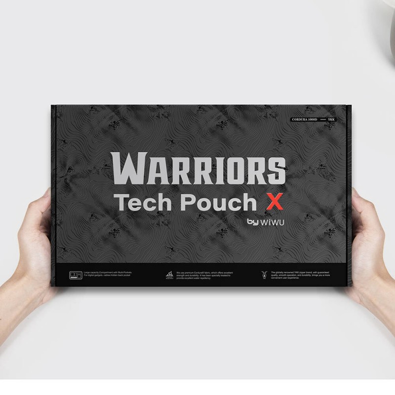 Bal-z Wiwu Warriors Tech Pouch X Dupont Cordura 1000D Naylon Kumaş Macbook Aksesuar Çantası