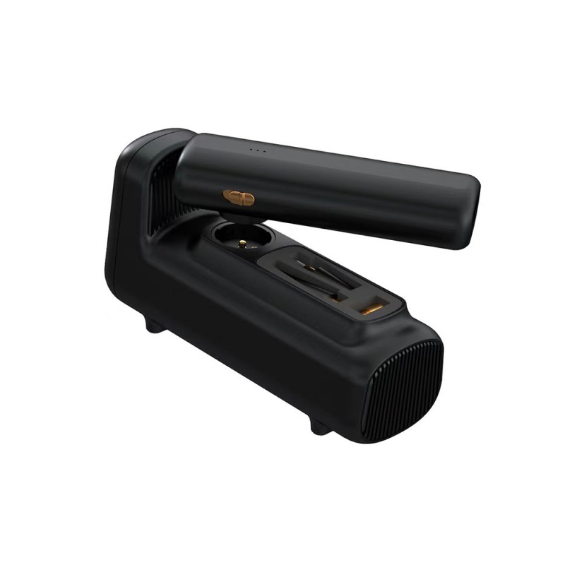 Bal-z Wiwu Wi-Ai002 5in1 Oto Araç Lastik Şişirme Pompası - Oto Araç Süpürgesi - Vakum Makinesi - Fener Dijital Ekranlı Araç Hava Kompresörü