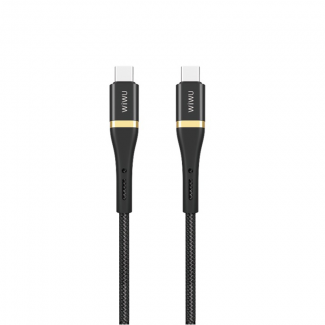 Wiwu Wi-C010 Elite Serisi Type-C to Type-C Hızlı Şarj Özellikli Data ve Şarj Kablosu 100W 2m Wiwu Wi-C010 Elite Serisi Type-C to Type-C Hızlı Şarj Özellikli Data ve Şarj Kablosu 100W 2m