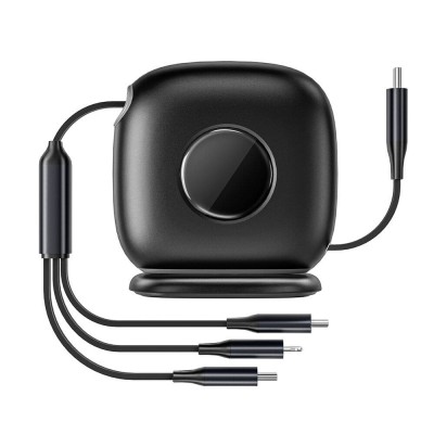 Bal-z Wiwu Wi-C012 Masaüstü Düzenleyicili Type-C to C+L+M Hızlı Şarj Kablosu 1.2M