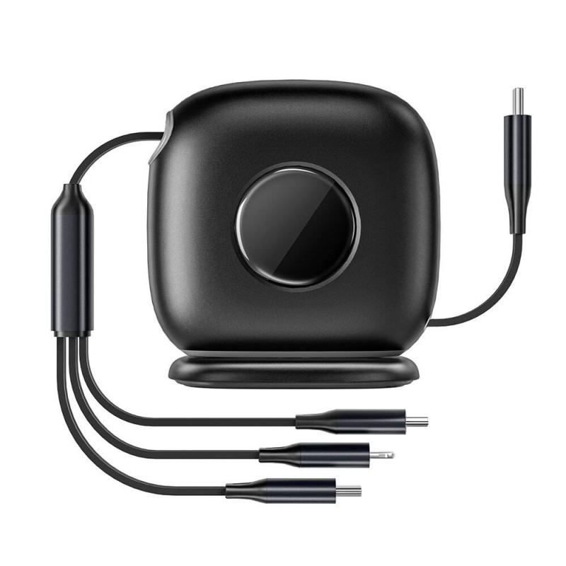 Bal-z Wiwu Wi-C012 Masaüstü Düzenleyicili Type-C to C+L+M Hızlı Şarj Kablosu 1.2M