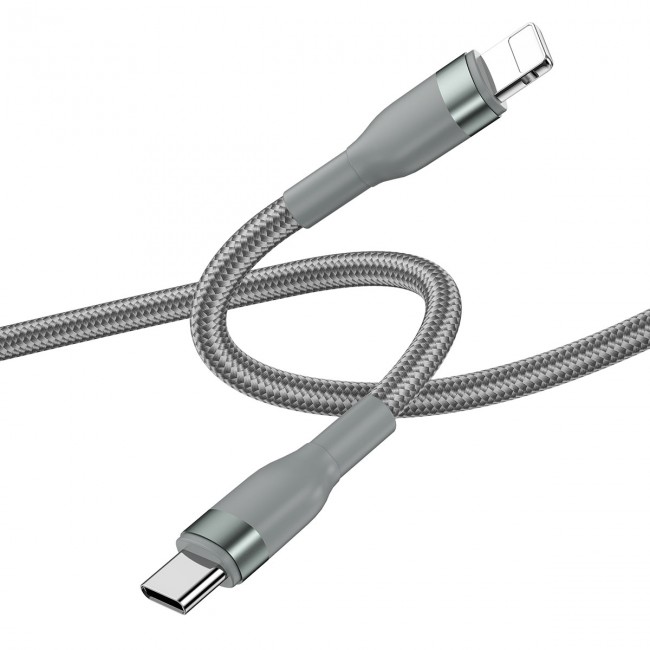 Wiwu Wİ-C017 Concise Serisi Type-C to Lightning PD Data Kablo 30W 1.2 metre Wiwu Wİ-C017 Concise Serisi Type-C to Lightning PD Data Kablo 30W 1.2 metre