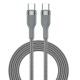 Wiwu Wİ-C017 Concise Serisi Type-C to Type-C PD Data Kablo 100W 1.2 metre Wiwu Wİ-C017 Concise Serisi Type-C to Type-C PD Data Kablo 100W 1.2 metre