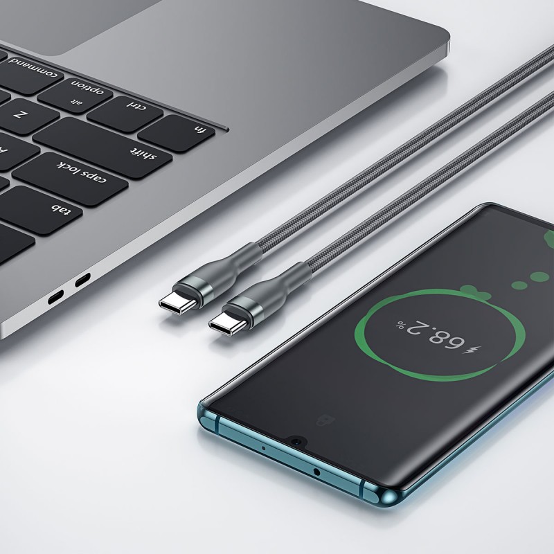 Bal-z Wiwu Wİ-C017 Concise Serisi Type-C to Type-C PD Data Kablo 100W 1.2 Metre