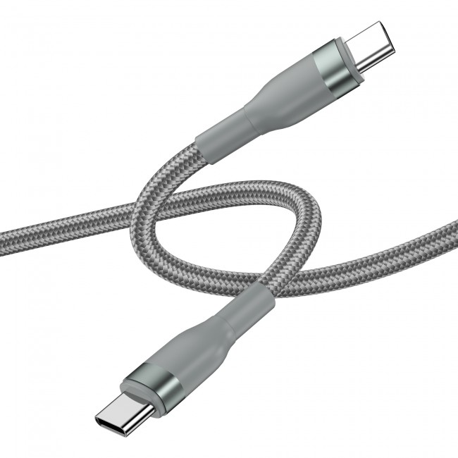Wiwu Wi-C017 Concise Serisi Type-C to Type-C PD Data Kablo 100W 2M Wiwu Wi-C017 Concise Serisi Type-C to Type-C PD Data Kablo 100W 2M