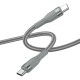 Wiwu Wi-C017 Concise Serisi Type-C to Type-C PD Data Kablo 100W 2M Wiwu Wi-C017 Concise Serisi Type-C to Type-C PD Data Kablo 100W 2M
