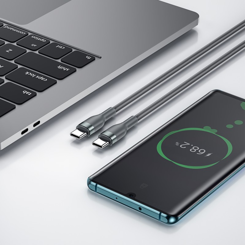 Bal-z Wiwu Wi-C017 Concise Serisi Type-C to Type-C PD Data Kablo 100W 2M