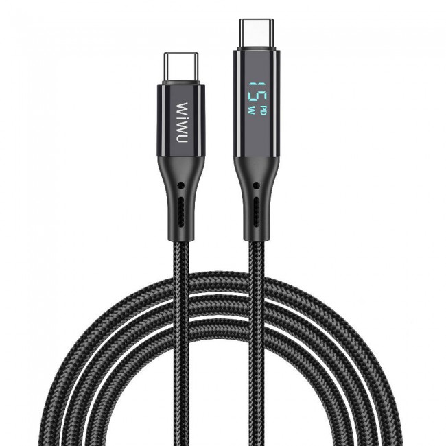 Wiwu Wi-C020 Thor Serisi 100W Hızlı Şarj Özellikli Type-C to Type-C Kablo 1.2M Wiwu Wi-C020 Thor Serisi 100W Hızlı Şarj Özellikli Type-C to Type-C Kablo 1.2M