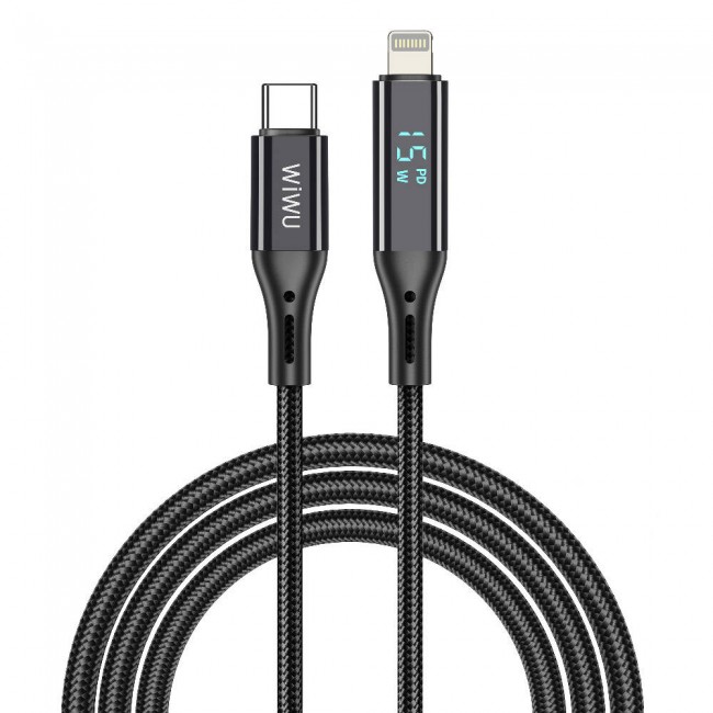 Wiwu Wi-C020 Thor Serisi 30W Hızlı Şarj Özellikli Type-C to Lightning Kablo 1.2M Wiwu Wi-C020 Thor Serisi 30W Hızlı Şarj Özellikli Type-C to Lightning Kablo 1.2M