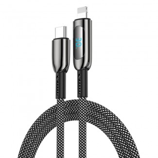 Wiwu Wi-C041 MagQ Çinko Alaşımlı Type-C to Lightning Hızlı Şarj Özellikli Data ve Şarj Kablosu 30W Wiwu Wi-C041 MagQ Çinko Alaşımlı Type-C to Lightning Hızlı Şarj Özellikli Data ve Şarj Kablosu 30W