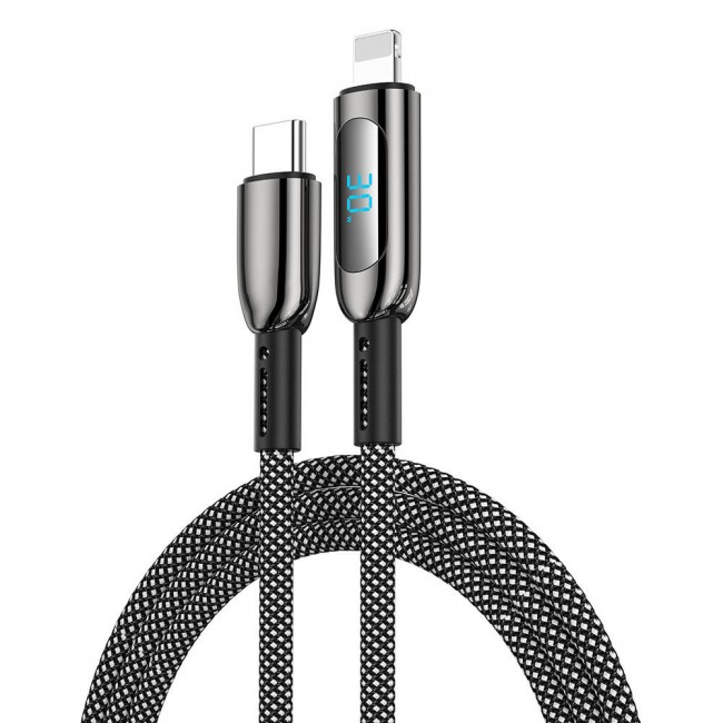 Wiwu Wi-C041 MagQ Çinko Alaşımlı Type-C to Lightning Hızlı Şarj Özellikli Data ve Şarj Kablosu 30W Wiwu Wi-C041 MagQ Çinko Alaşımlı Type-C to Lightning Hızlı Şarj Özellikli Data ve Şarj Kablosu 30W
