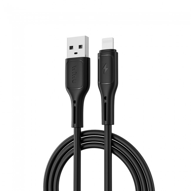 Wiwu Wi-C042E Starlink Serisi USB-A to Lightning Hızlı Şarj Özellikli Data ve Şarj Kablosu 2.4A 1M