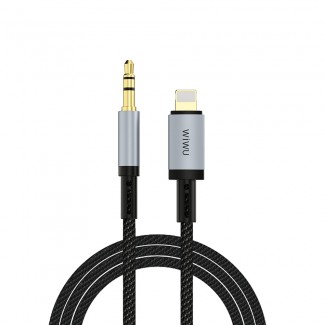 Wiwu Wi-C048 Legend Audio Serisi Lightning to 3.5mm Aux Ses Kablosu 1.5M Wiwu Wi-C048 Legend Audio Serisi Lightning to 3.5mm Aux Ses Kablosu 1.5M