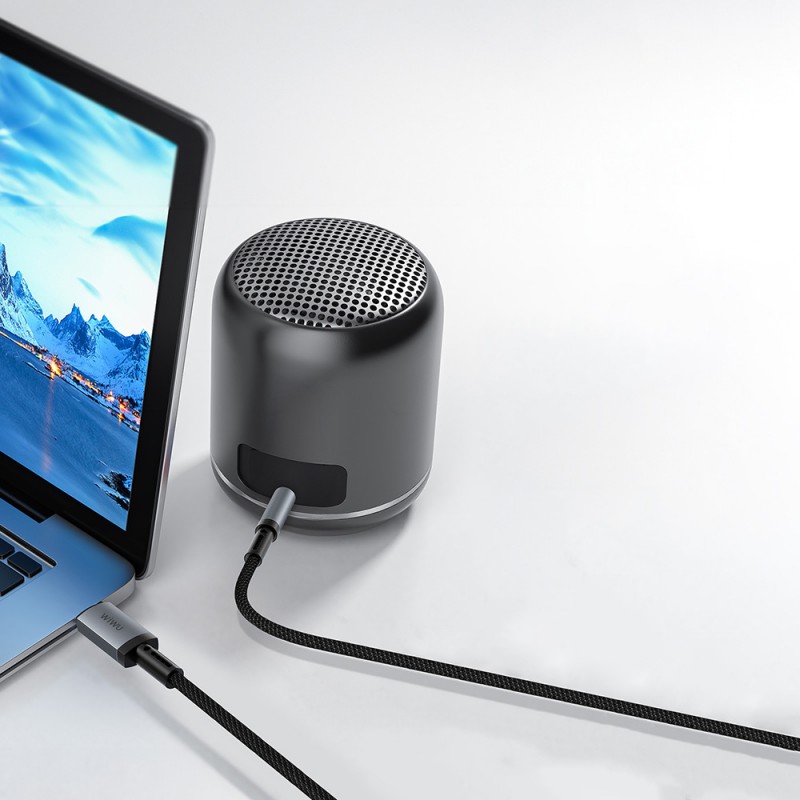 Bal-z Wiwu Wi-C048 Legend Audio Serisi Lightning to 3.5mm Aux Ses Kablosu 1.5M