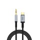 Wiwu Wi-C048 Legend Audio Serisi Type-C to 3.5mm Aux Ses Kablosu 1.5M Wiwu Wi-C048 Legend Audio Serisi Type-C to 3.5mm Aux Ses Kablosu 1.5M