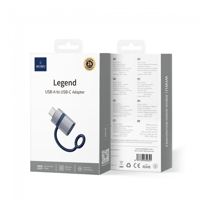 Wiwu Wi-C052 USB to Type-C Çevirici OTG Wiwu Wi-C052 USB to Type-C Çevirici OTG