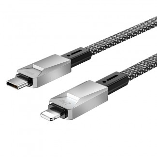 Wiwu Wi-C077 Cyberlink Serisi Type-C to Lightning Hızlı Şarj Özellikli Data ve Şarj Kablosu 27W 1M Wiwu Wi-C077 Cyberlink Serisi Type-C to Lightning Hızlı Şarj Özellikli Data ve Şarj Kablosu 27W 1M
