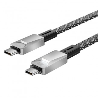 Wiwu Wi-C078 Cyberlink Serisi Type-C to Type-C PD Hızlı Şarj Özellikli Data ve Şarj Kablosu 100W 1M Wiwu Wi-C078 Cyberlink Serisi Type-C to Type-C PD Hızlı Şarj Özellikli Data ve Şarj Kablosu 100W 1M