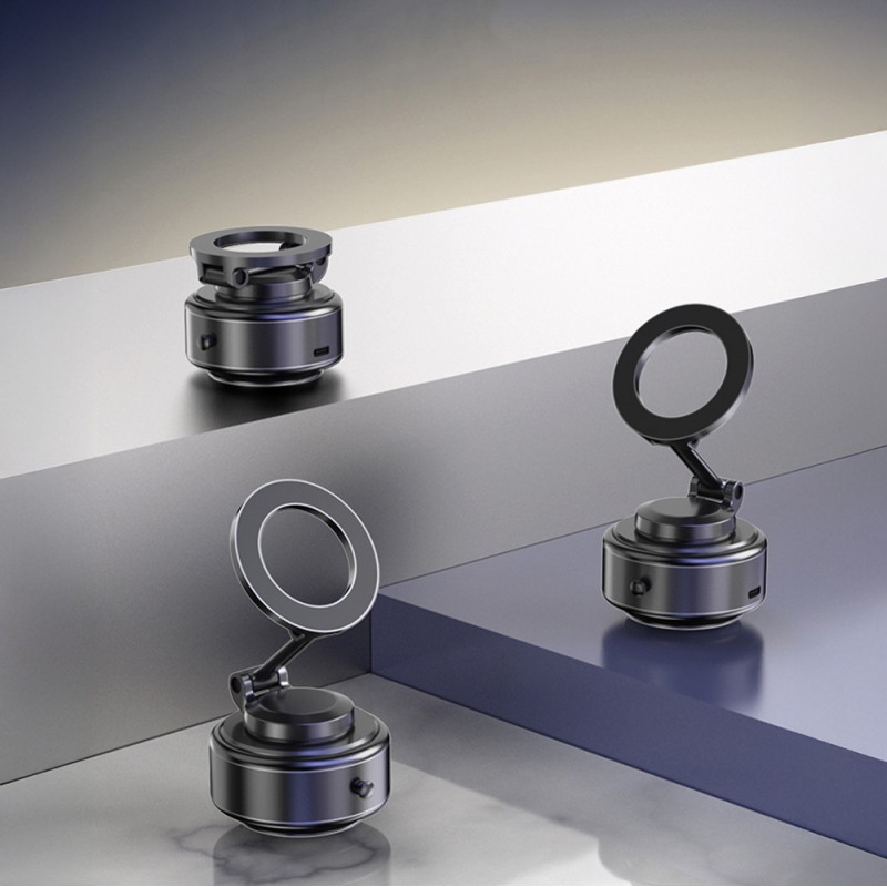 Bal-z Wiwu Wi-CH056 Type-C Portlu Elektrikli Vakum Özellikli Magnetik Telefon Tutucu