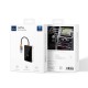 Wiwu Wi-CP001 CarPlay Dijital LED Göstergeli Kablosuz Ses Alıcı USB Girişli Bluetooth Adaptör Wiwu Wi-CP001 CarPlay Dijital LED Göstergeli Kablosuz Ses Alıcı USB Girişli Bluetooth Adaptör