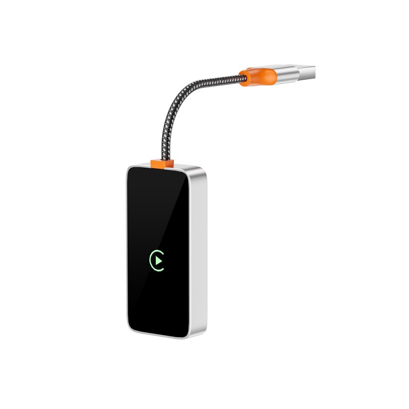 Bal-z Wiwu Wi-CP002 CarPlay Dijital LED Göstergeli Kablosuz Ses Alıcı USB Girişli Bluetooth Adaptör