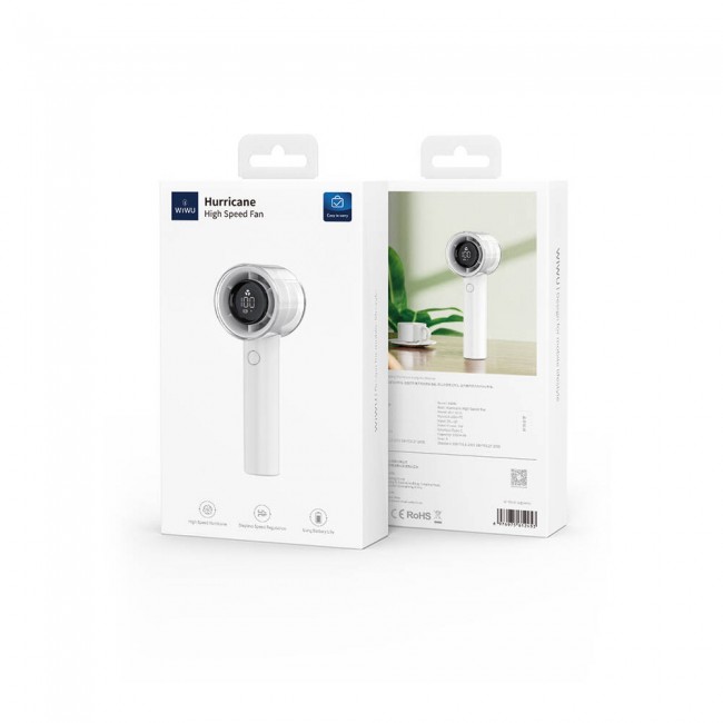 Wiwu Wi-FS010 Hurricane Serisi Bilek Askı İpli Dijital LED Göstergeli Portatif Soğutucu El Fanı Wiwu Wi-FS010 Hurricane Serisi Bilek Askı İpli Dijital LED Göstergeli Portatif Soğutucu El Fanı
