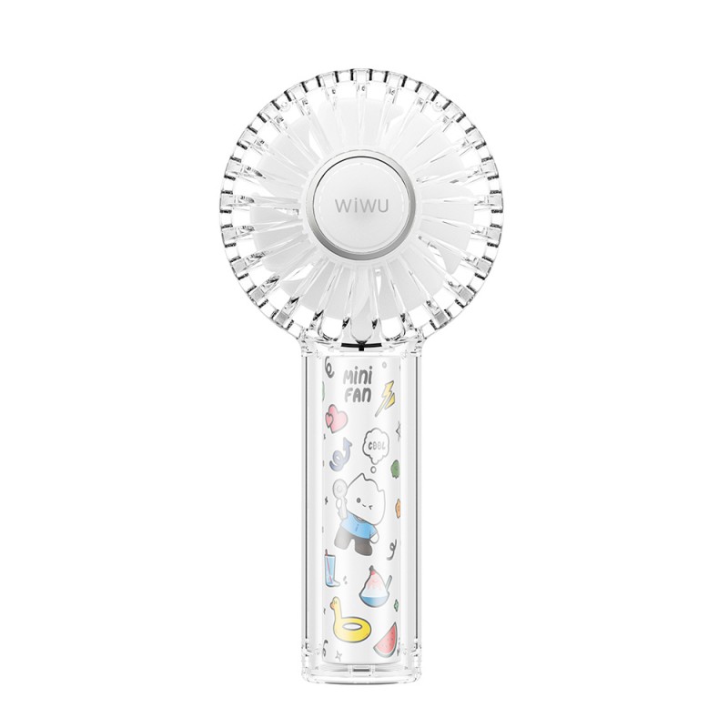Bal-z Wiwu Wi-FS012 RGB Işıklı 3 Kademeli Portatif Mini Soğutucu El Fanı