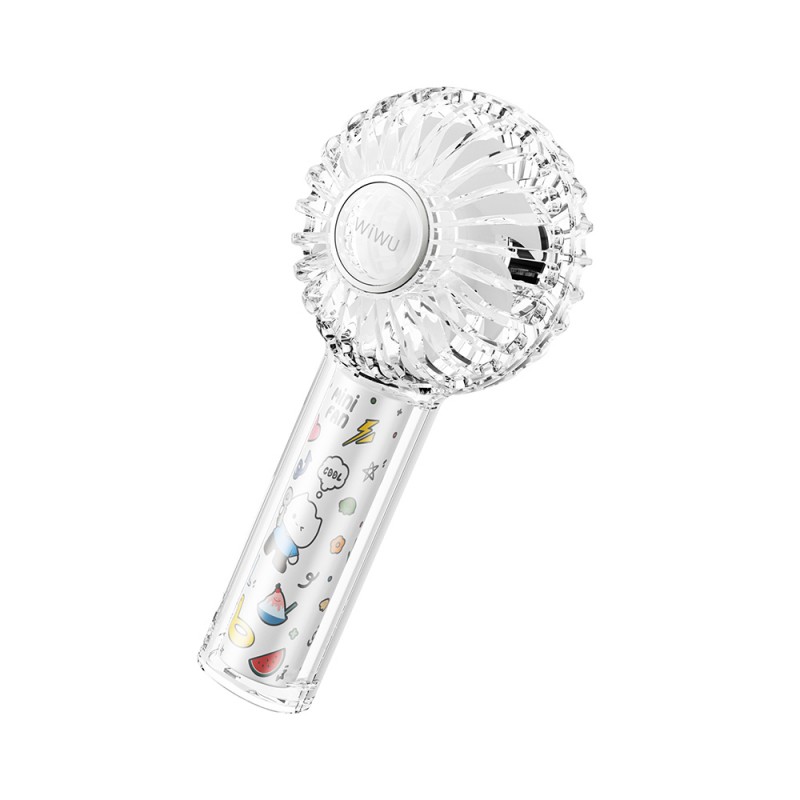 Bal-z Wiwu Wi-FS012 RGB Işıklı 3 Kademeli Portatif Mini Soğutucu El Fanı