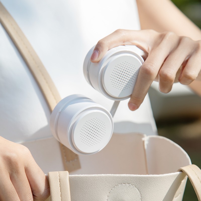 Bal-z Wiwu Wi-FS014 Twins Neck Taşınabilir Şarjlı Boyun Askılı Fan