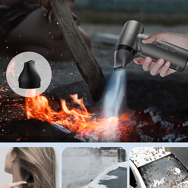 Bal-z Wiwu Wi-FS015 Üfleme-Emme-Vakumlama ve Şişirme 5in1 Elektrikli Oto Araç Süpürgesi 50000PA