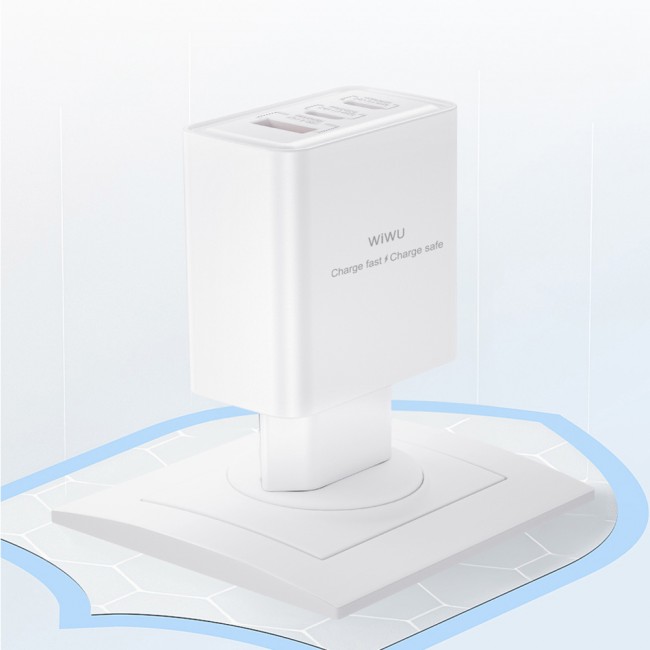 Wiwu Wi-G005 Essen Serisi GaN Tech PD Hızlı Şarj Özellikli Şarj Başlığı 65W Wiwu Wi-G005 Essen Serisi GaN Tech PD Hızlı Şarj Özellikli Şarj Başlığı 65W