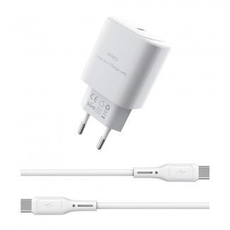 Wiwu Wi-G008 Essen Serisi GaN Tech PD Hızlı Şarj Başlığı Type-C to Type-C PD 30W Kablolu Şarj Seti Wiwu Wi-G008 Essen Serisi GaN Tech PD Hızlı Şarj Başlığı Type-C to Type-C PD 30W Kablolu Şarj Seti