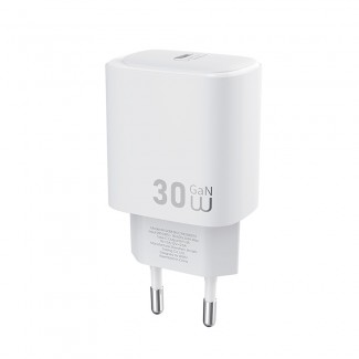 Wiwu Wi-G008 Essen Serisi GaN Tech PD Hızlı Şarj Özellikli Şarj Başlığı 30W Wiwu Wi-G008 Essen Serisi GaN Tech PD Hızlı Şarj Özellikli Şarj Başlığı 30W