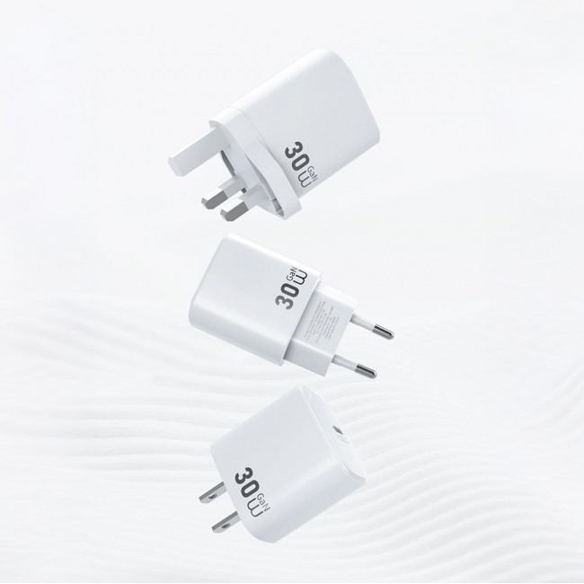 Wiwu Wi-G008 Essen Serisi GaN Tech PD Hızlı Şarj Özellikli Şarj Başlığı 30W Wiwu Wi-G008 Essen Serisi GaN Tech PD Hızlı Şarj Özellikli Şarj Başlığı 30W