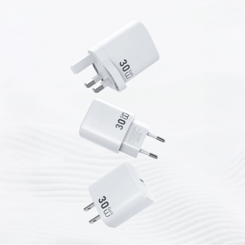 Bal-z Wiwu Wi-G008 Essen Serisi GaN Tech PD Hızlı Şarj Özellikli Şarj Başlığı 30W